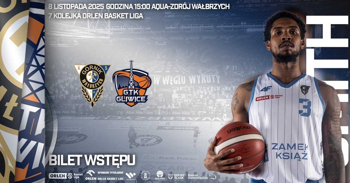 Górnik Zamek Książ Wałbrzych vs Tauron GTK Gliwice